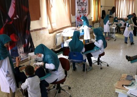 ارائه خدمات پزشکی جهادی به ساکنان مناطق محروم شمال خوزستان