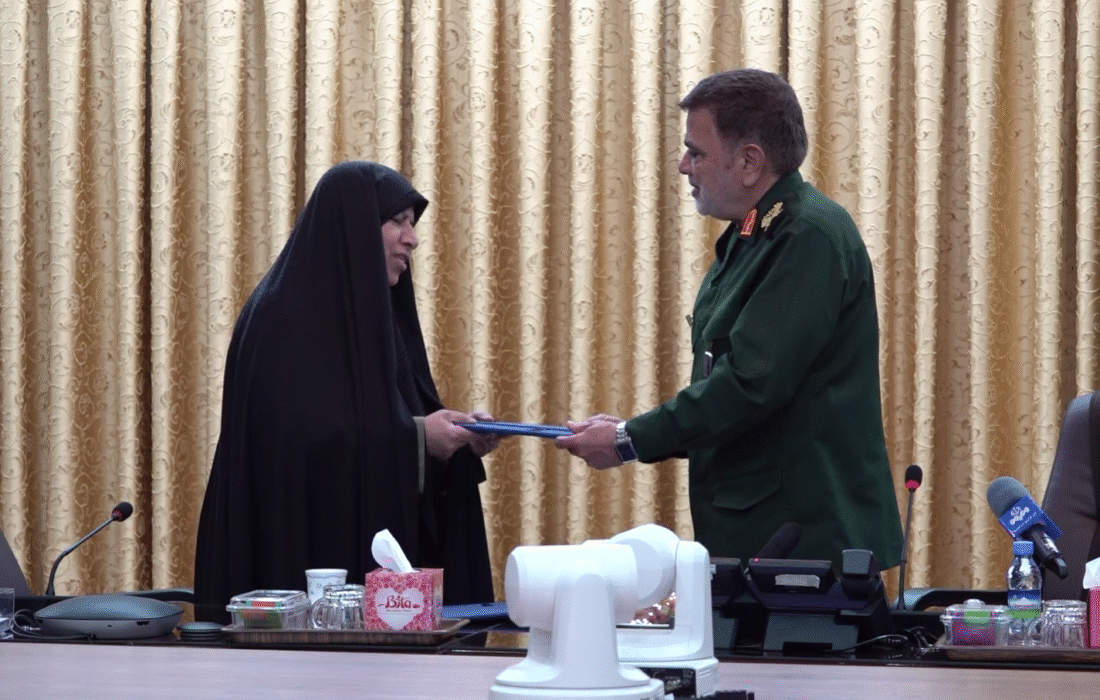 نیروی زمینی سپاه تفاهمنامه جمعیتی امضا کرد