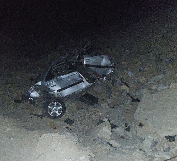 سقوط مرگبار خودرو در مسیر تونل کبیرکوه