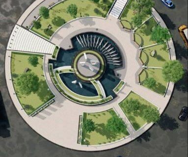 پیشرفت ۹۰ درصدی طرح میدان شهید مصطفی خمینی ایوان