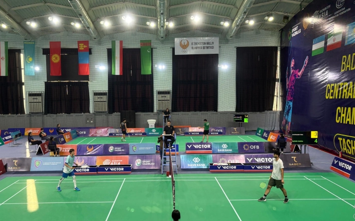 درخشش ملیپوشان ایران در روز دوم بدمینتون آسیای میانه