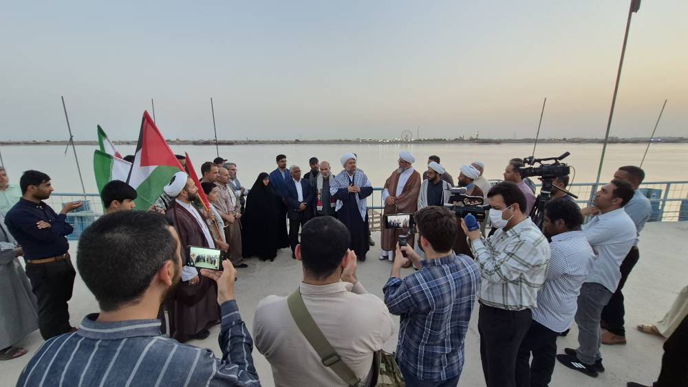 اروندکنار میزبان کاروان یاران صمود