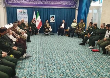 دیدار نیرو‌های مسلح مستقر در آذربایجان غربی بانماینده ولی فقیه