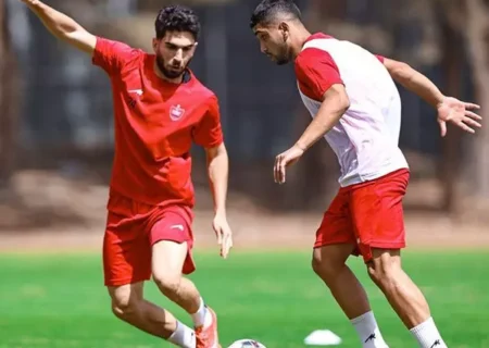 تمرین دوشنبه پرسپولیس در نوبت عصر برگزار شد