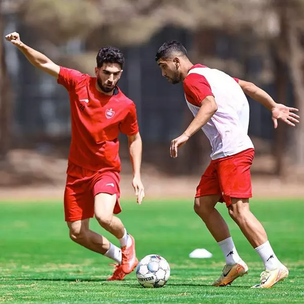 تمرین دوشنبه پرسپولیس در نوبت عصر برگزار شد