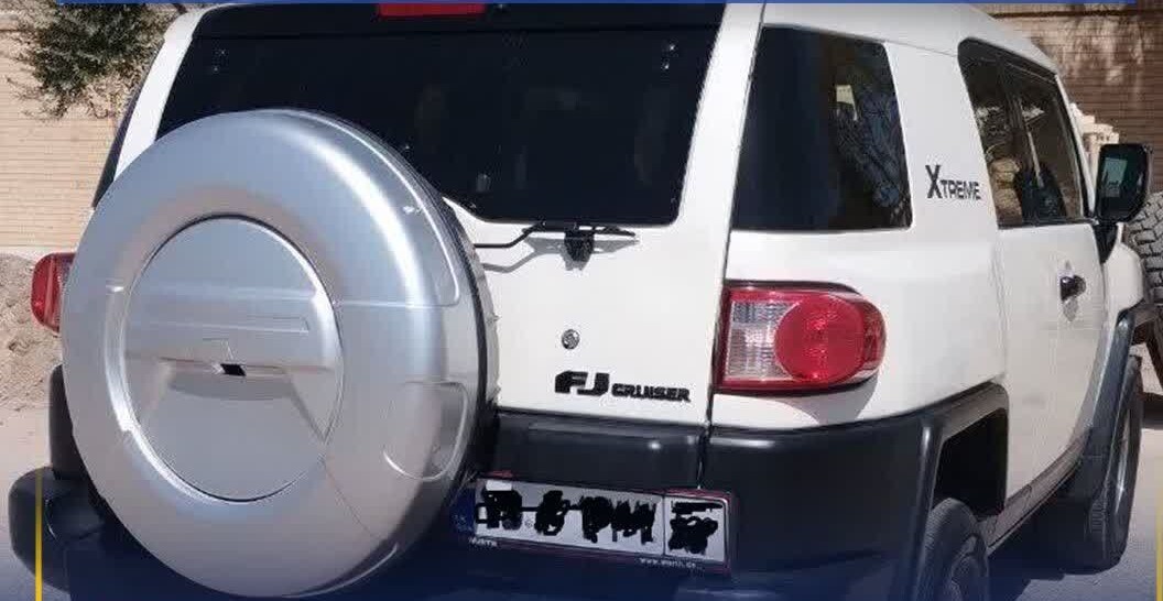 توقیف تویوتای ۱۰۰ میلیاردی در یزد