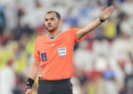 قضاوت داور عربستانی در دیدار تراکتور – الوحده