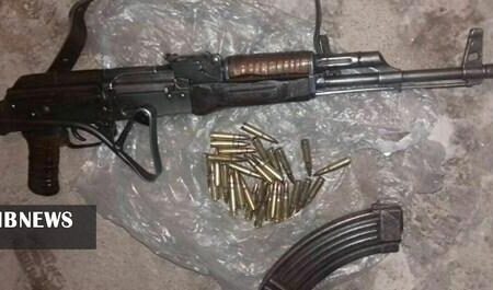 کشف سلاح غیرمجاز در جاجرم