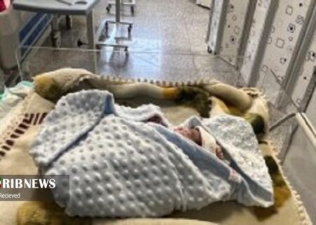 عملیات امداد و نجات دریایی کیش برای تولد نوزاد