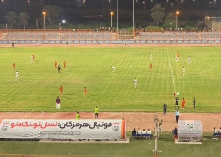 شهرآورد فوتبال هرمزگان با تساوی به پایان رسید