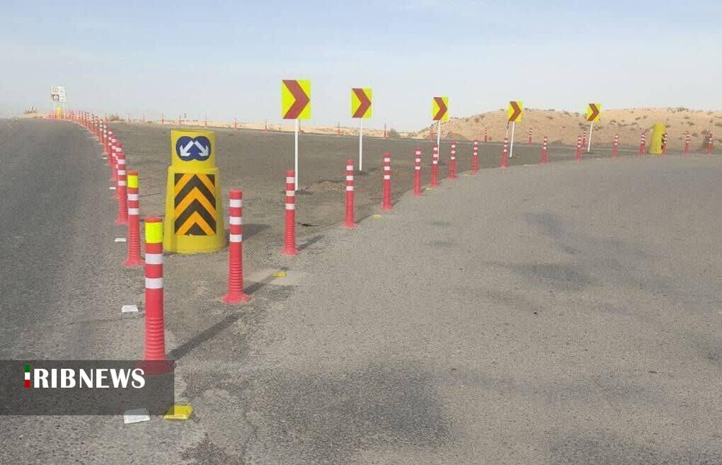 ایمن سازی و رفع ۷ نقطه دارای تصادف و مستعد تصادف در جاده‌های خراسان شمالی 