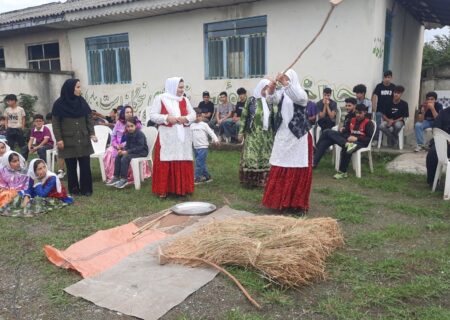 برگزاری جشن خرمن در شاندرمن