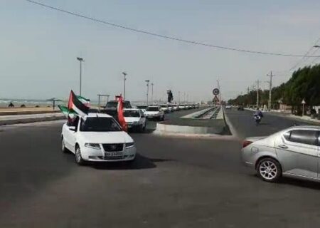 حضور کاروان صمود در میناب