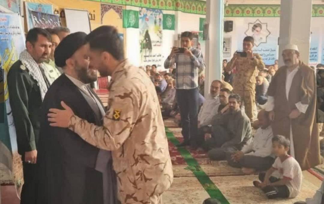 تجلیل از سربازان بسیجی نمونه فریمان
