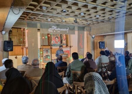 مراسم گرامیداشت شهیدان نصرالله و عباسی در نیاوران برگزار شد