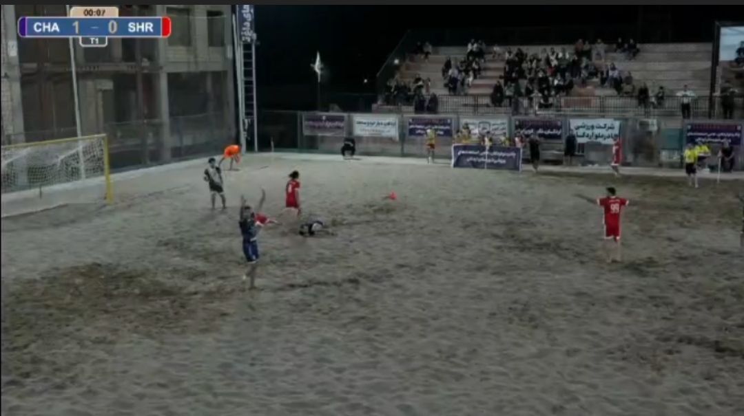 نبرد لیگ برتریهای فوتبال ساحلی در گام نهم