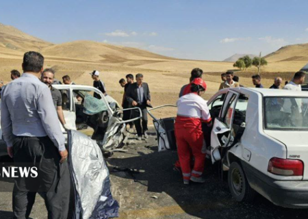 تصادف مرگبار در جاده نورآباد کرمانشاه