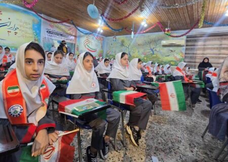 طنین عاطفه‌ها در مدارس گیلان به صدا درآمد