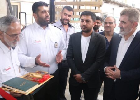 افتتاح ۲ پروژه خدماتی و ورزشی شهرداری آمل در سالروز آتش‌نشانی