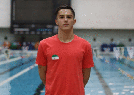 درخشش قاسمی در آسیا؛ فینالیست ۴۰۰ متر آزاد با رکوردشکنی ملی