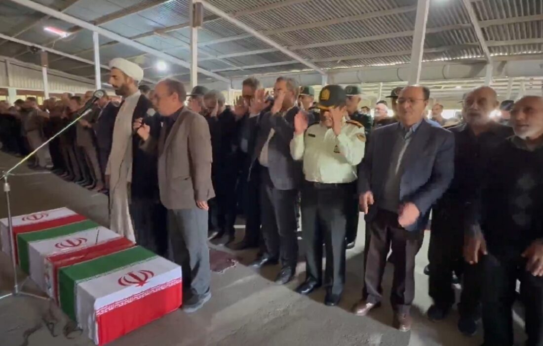 وداع باشکوه مردم مرند با پیکر جانباز سرافراز ۷۰ درصد