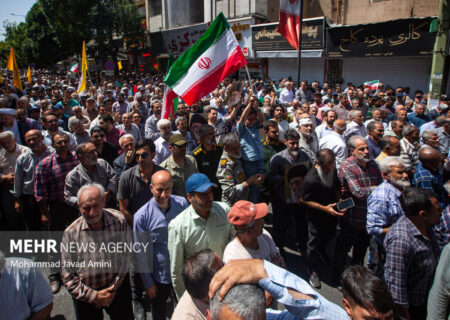 برگزاری راهپیمایی «جمعه‌های خشم» در قزوین