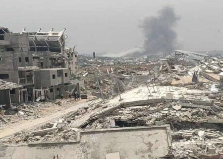 حملات شدید هوایی و توپخانه رژیم صهیونیستی به غزه+فیلم