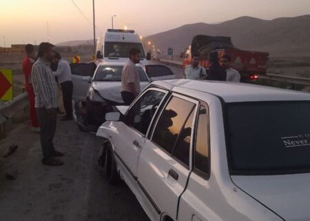 تصادف ۲ دستگاه پراید در محور آمل – بابل ۶ نفر  را مصدوم کرد