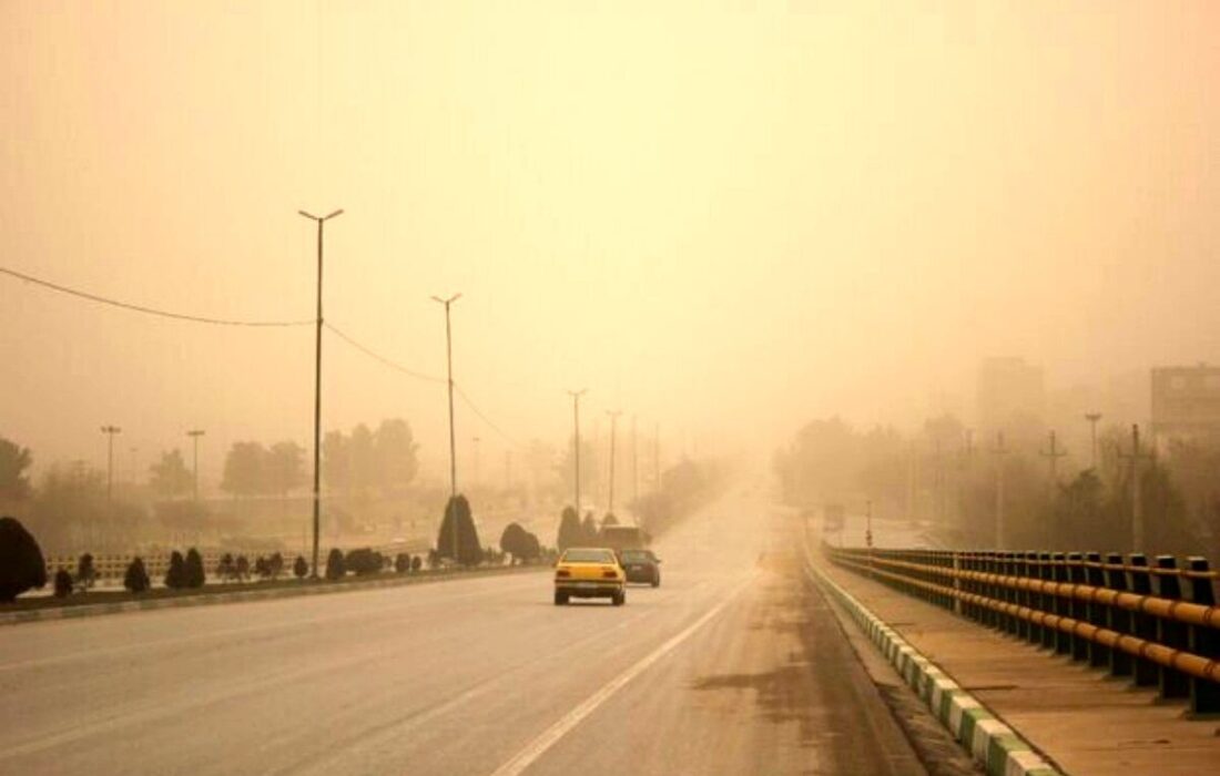 وزش باد شدید و خیزش گرد و خاک تا پایان امروز در چهارمحال و بختیاری