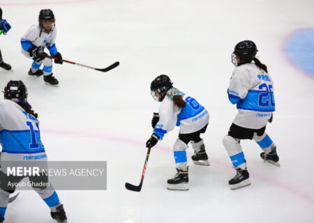 برگزاری تورنمنت چهارجانبه هاکی روی یخ در کیش