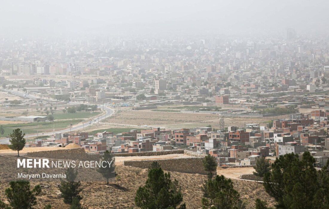 شاخص روزانه کیفیت هوا در بجنورد «ناسالم» و در شیروان «خطرناک» شد