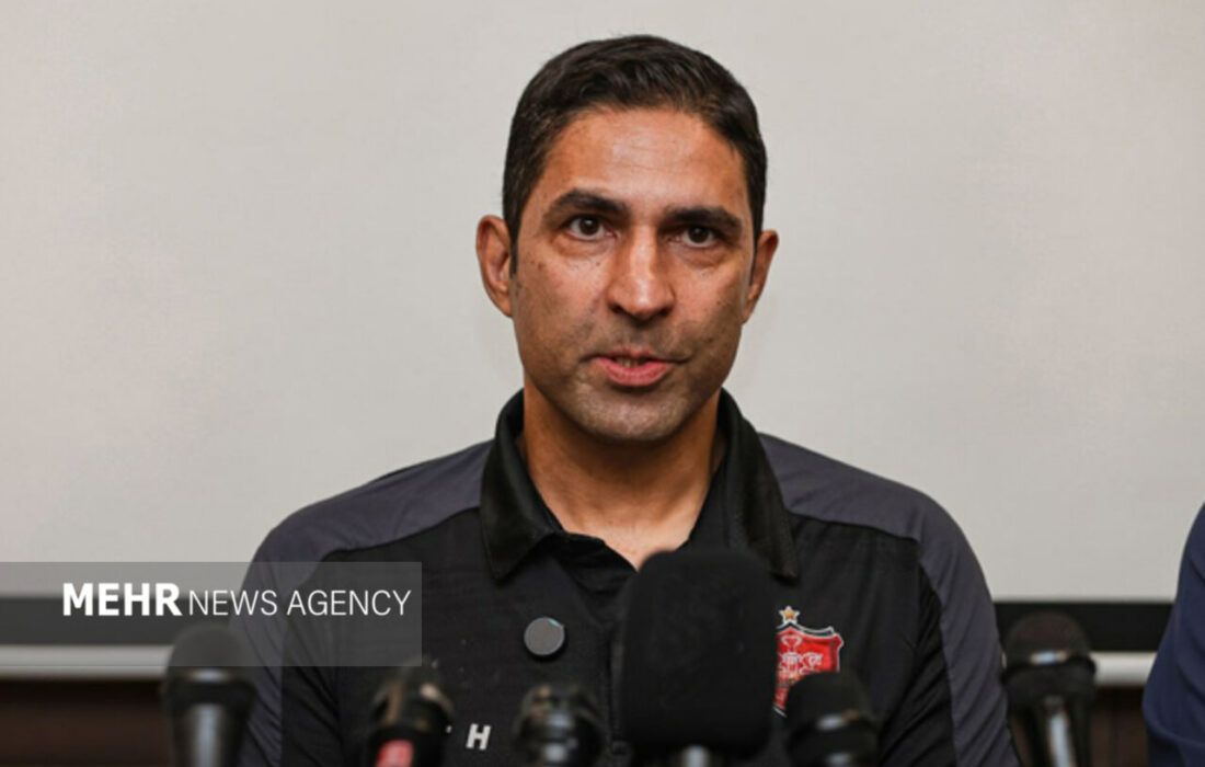 وحید هاشمیان: با دفاع بسته حریف روبرو شدیم/ به آینده پرسپولیس خوشبینم