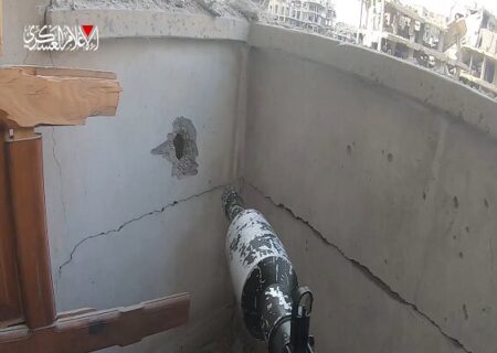 ضربه های مهلک قسام با موشک یاسین ۱۰۵ و رجوم به اشغالگران+ فیلم