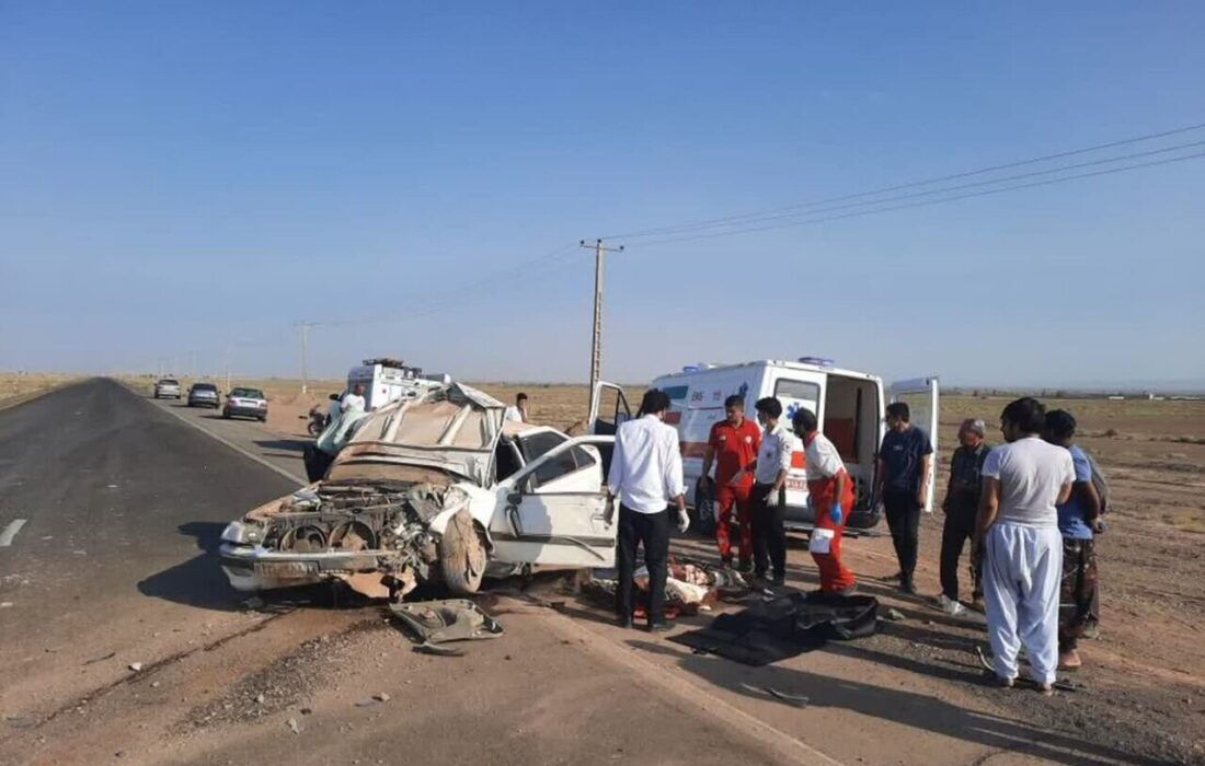 واژگونی خودروی سواری در محور باغملک – هفتگل؛ ۶ نفر مصدوم شدند