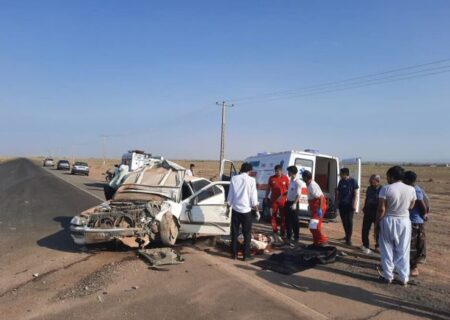 واژگونی خودروی سواری در محور باغملک – هفتگل؛ ۶ نفر مصدوم شدند