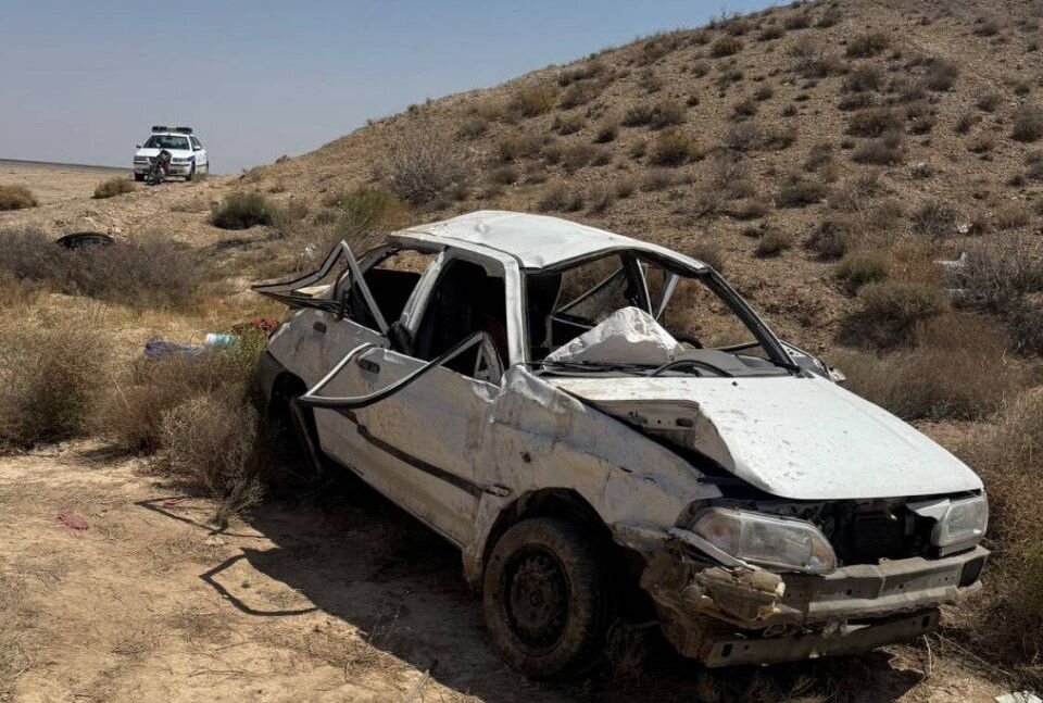 واژگونی خودروی پراید در کلاله ۶ مصدوم برجای گذاشت