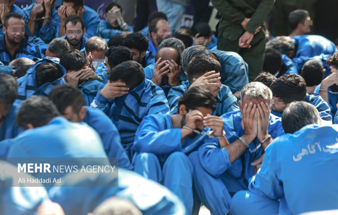 دستگیری  ۵۱۳ مجرم در طرح ارتقاء امنیت اجتماعی کهگیلویه