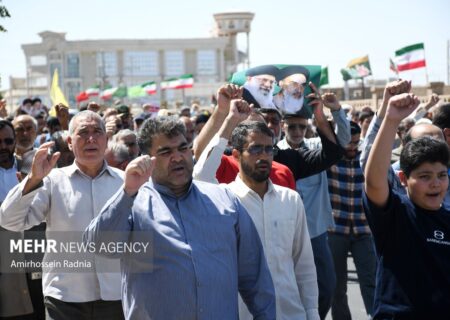 راهپیمایی جمعه‌های خشم و نصر؛ در محکومیت رژیم صهیونیستی