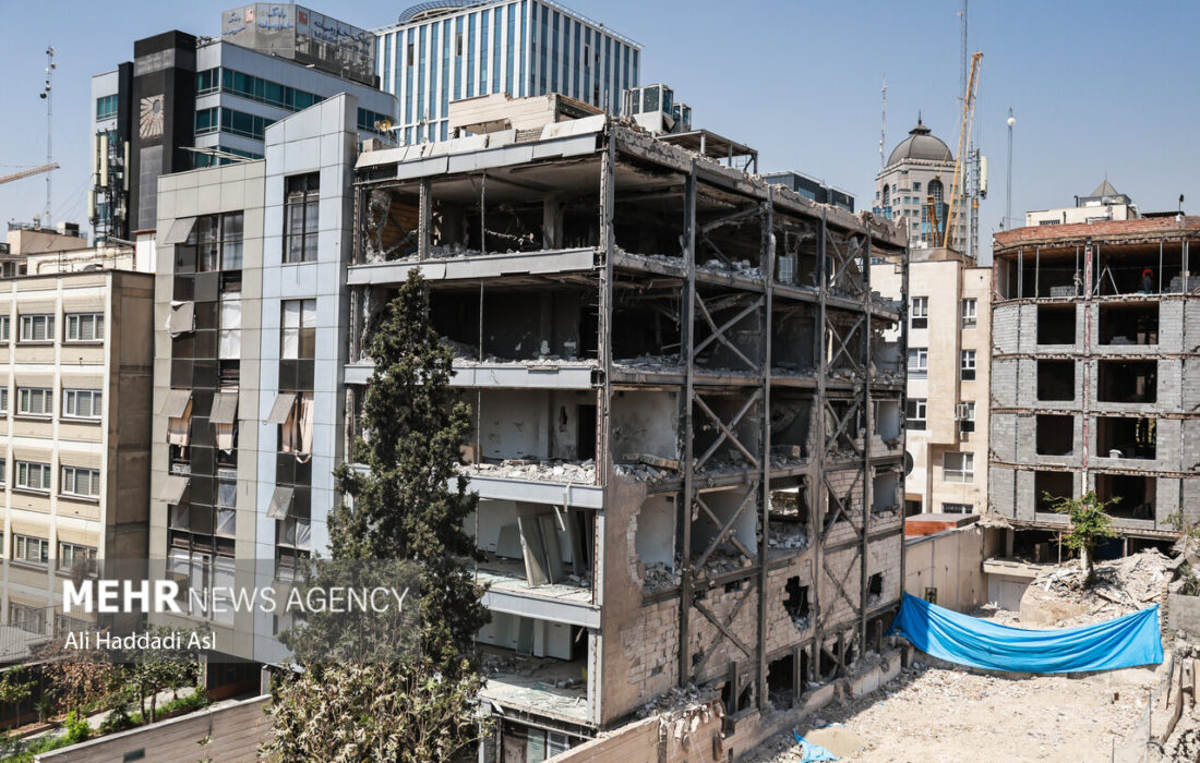 مقاومسازی ۵ ساختمان آسیبدیده جنگ با اعتبار ۲۵۰ میلیارد تومان