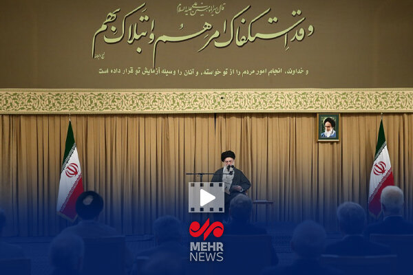 بیانات رهبر انقلاب در دیدار با رئیس جمهور کابینه دولت چهاردهم