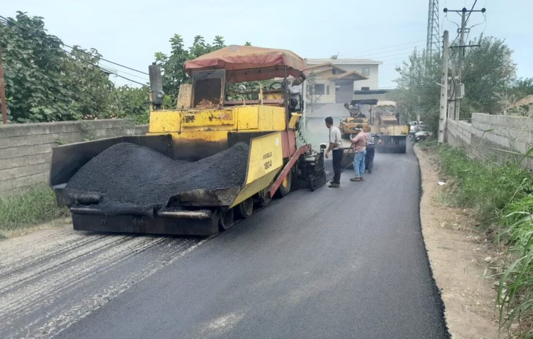 بهرهمندی ۴۲ روستای البرز از نعمت راه آسفالته