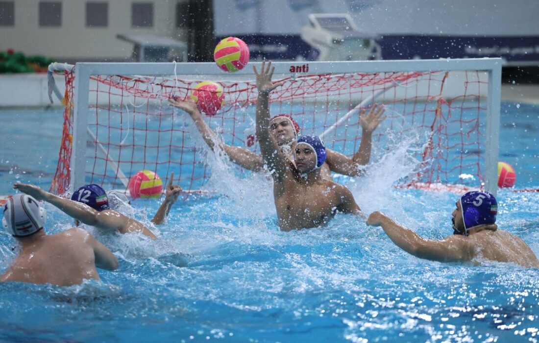 همگروهی واترپلو ایران با چین در ورزشهای آبی آسیا