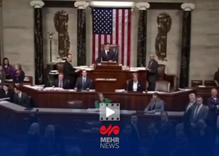 شکستن سکوت مجلس نمایندگان آمریکا هنگام ادای احترام به چارلی کرک