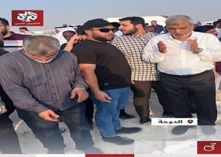 نخستین حضور رهبران ارشد حماس در انظار عمومی پس از حمله اسرائیل+ عکس