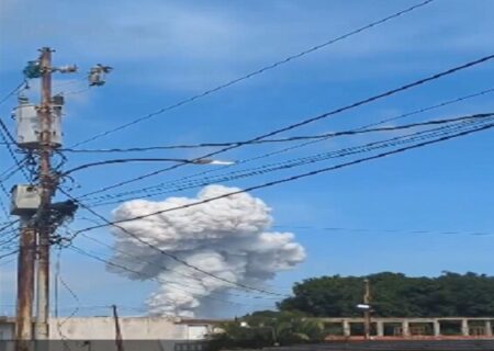 وقوع انفجارهای مهیب در ونزوئلا+ فیلم