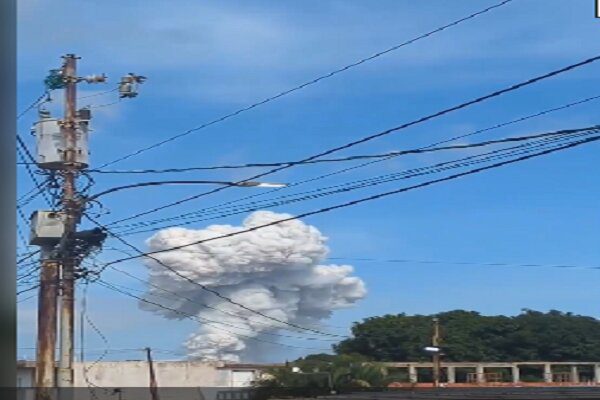 وقوع انفجارهای مهیب در ونزوئلا+ فیلم