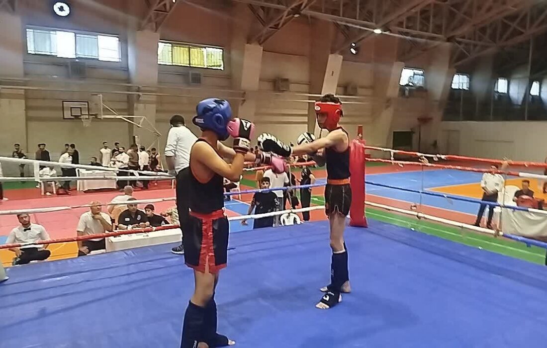 برگزاری مسابقات گراپلینگ و کیکبوکسینگ در گیلان