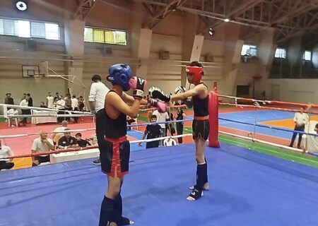 برگزاری مسابقات گراپلینگ و کیک‌بوکسینگ در گیلان