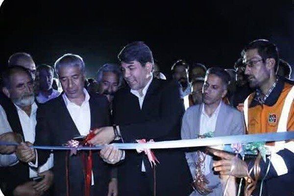 پروژه زیرساختی محور «انار -امین‌ شهر- مهرآباد- دهستان بیاض» افتتاح شد