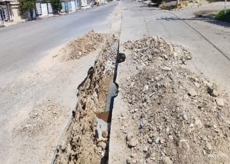 گلایه مردم دوگنبدان از رها کردن کندوکاری ها؛آب و فاضلاب: پول نداریم!